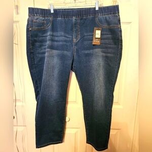 #395 Avenue Demin- High Rise Pull-on Jeggings- Size: 26WP-28WP